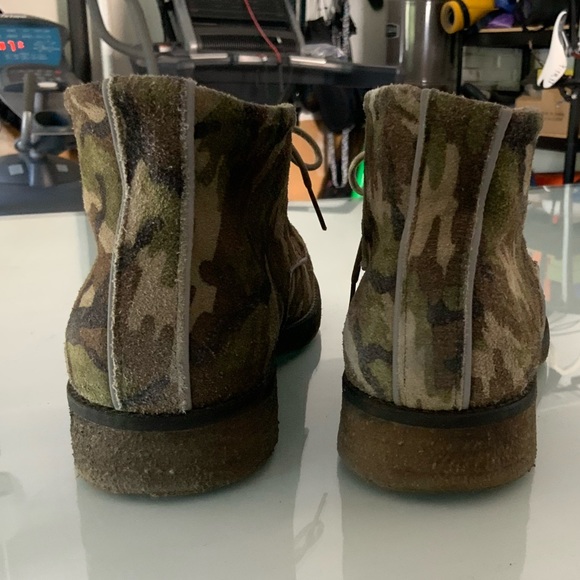 Fluevog Gallant Willy Camo Size 8M/10W - Picture 5 of 10